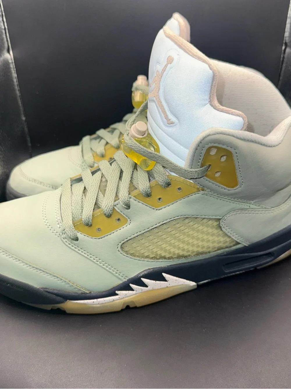 Size 9.5 - Jordan 5 JADE HORIZON 2022, DC7501-300, Clean, With OG Box, Good